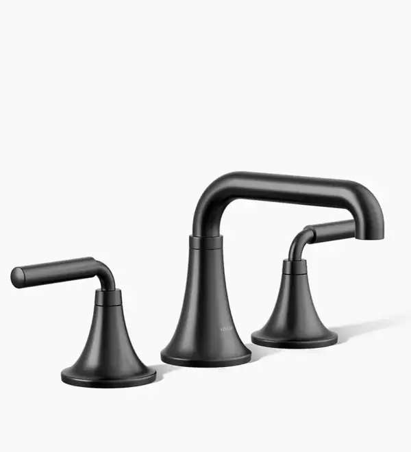 Robinet pour lavabo de salle de bain TONE - Noir