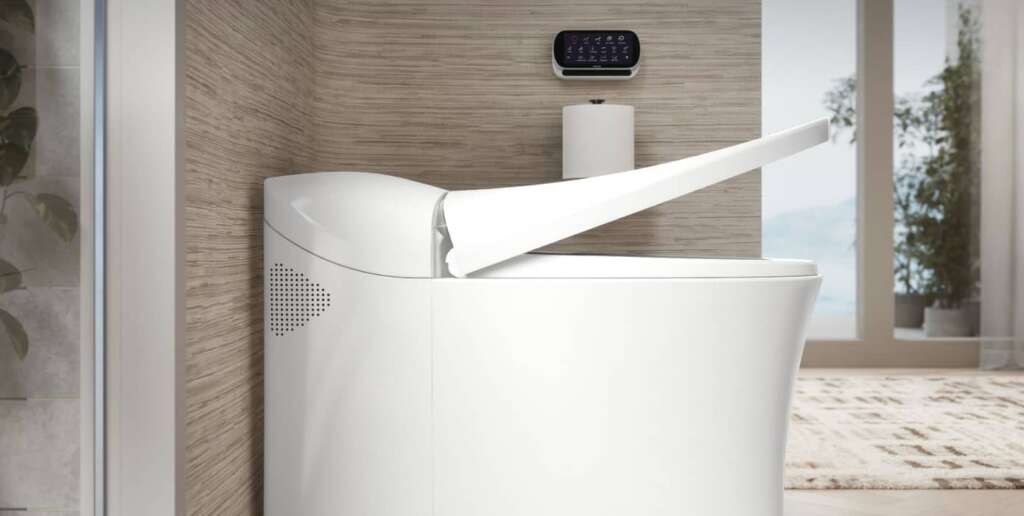 Toilette intelligente Eir avec siège automatique (utilisation mains libre)