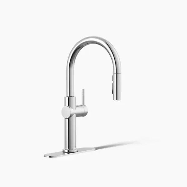 Robinet de cuisine rétractable 3 fonctions CRUE