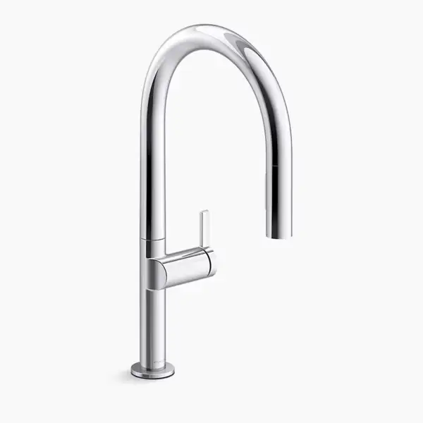 Robinet de cuisine rétractable à bec en C COMPONENTS