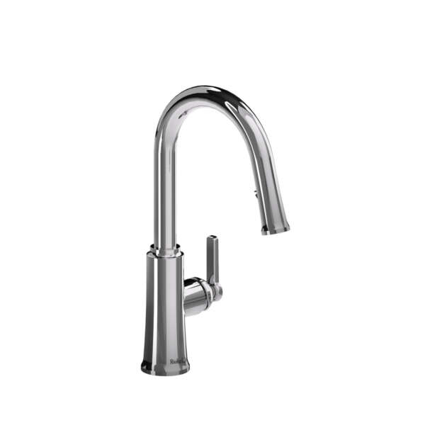 Robinet de cuisine rétractable à bec en C TRATTORIA